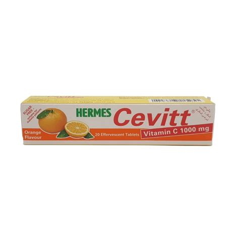 hermes cevitt vitamin c|Hermes Cevitt Vitamin C 1000Mg 30 Effervescent .